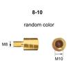 Fishing Net Rod Pod Connector M8/M10/M12 Screw Net Head Adapter Fishing Landing Harpoon Dip Parts