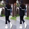 Casual Suit for Women, Summer, Korean Version, Loose, Slimming, Belly-covering, Stylish, Fashionable Sportswear Two-piece Set