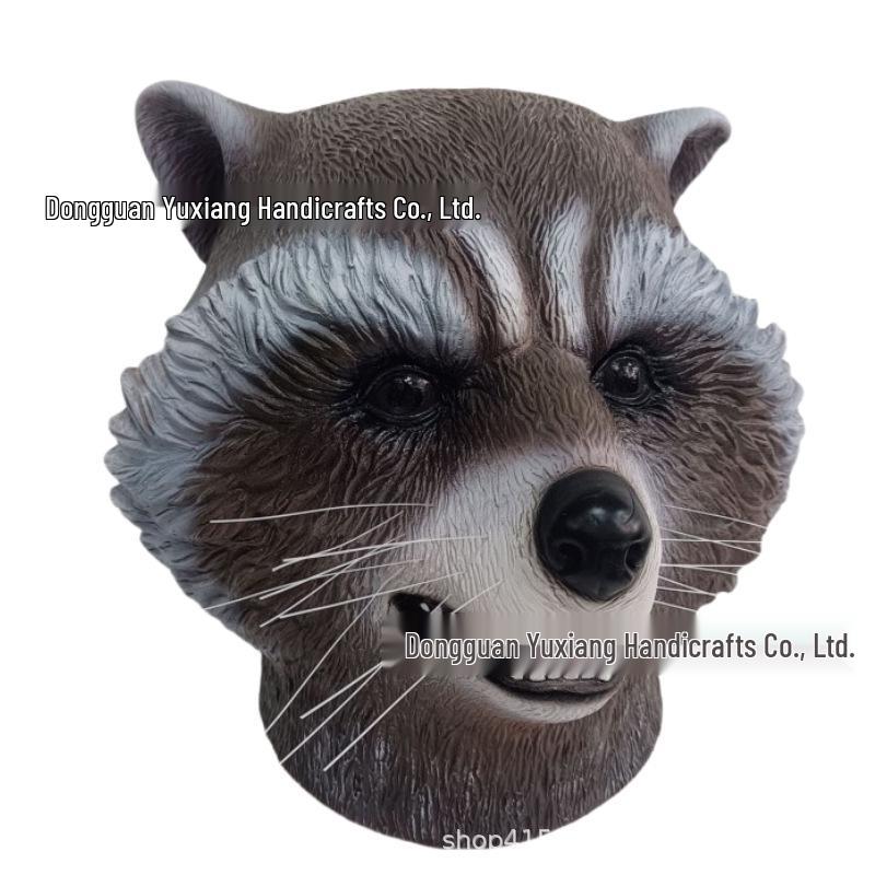 

Guardians of the Galaxy 2 Rocket Raccoon Halloween Mask - Perfect for Parties and Dance Events