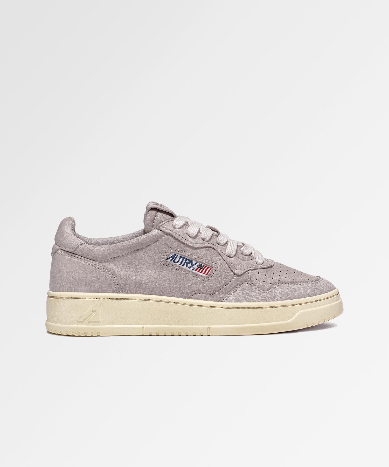 Autry Medalist Goatskin Sneakers Grey Grey/43(276)
