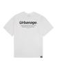URBANAGE Basic Logo Oversized Short Sleeve T-Shirt_White