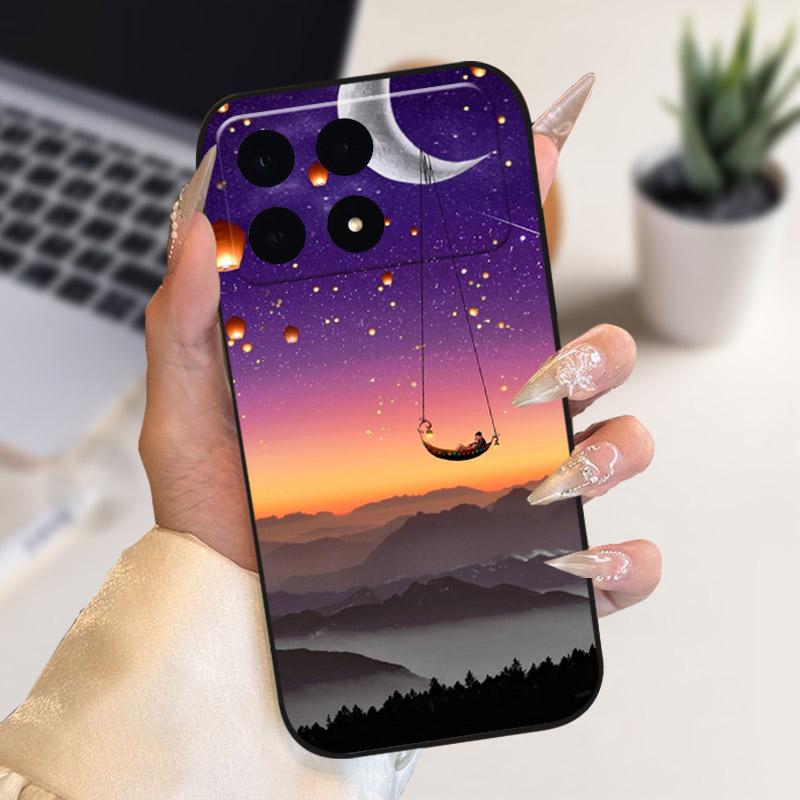 For POCO F8 Pro Case 2510DPC44G Stylish Silicone Soft TPU Phone Cover For Xiaomi POCO F8Pro 5G Shockproof Funda Protective Shell