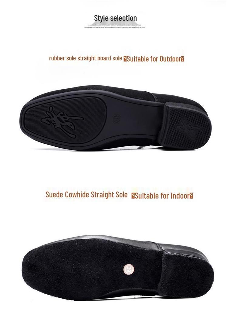 Men's Soft Sole Dance Shoes for Latin, Modern, Square, Ballroom, Waltz, & Quickstep