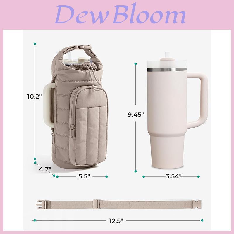 Universal Travel Water Bottle Bag For Outdoor Sports With Large Capacity And Multifunctionality