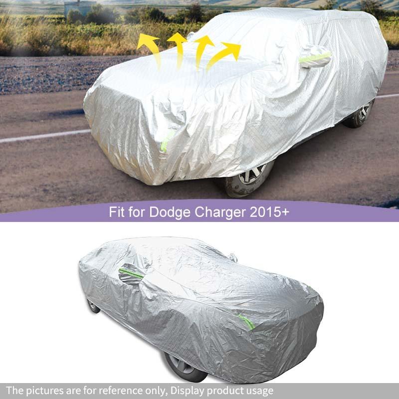 Waterproof All Weather Windshield Sunshade Car Cover For Dodge Charger 2011 Up Extrerior Accessories