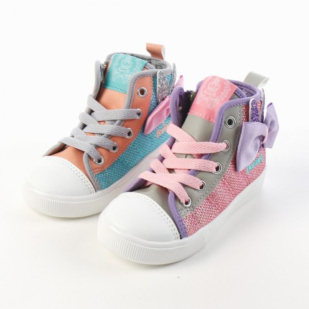 Levisfoot Bunny Rabbit Kids Junior Girls High Top Sneakers