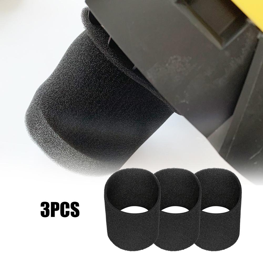 Indoors Living Room Foam Filters Filter Kits Replacement Vacuum Parts 3pcs