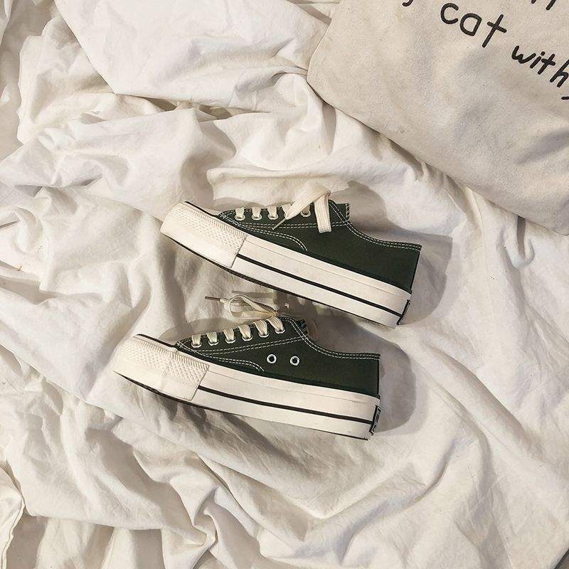 Platform Canvas Shoes Board Shoes Harajuku Ulzzang Tide Spring