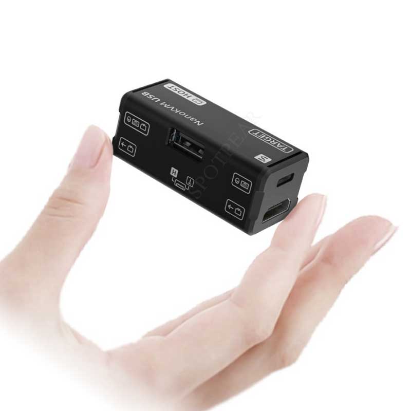 Sipeed NanoKVM-USB Finger-sized 4K HDMI USB KVM Server operation And Maintenance Multi-computer Collaboration for Server/SBCs