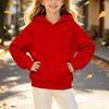 Unisex Kids Long Sleeve Hoodie for Boys and Girls Color Casual Comfortable Pullover