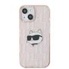Karl Lagerfeld Klhcp13Mhklpchp Iphone13 6.1 Różowy/Pink Hardcase Iml Choupette Head & Monogram