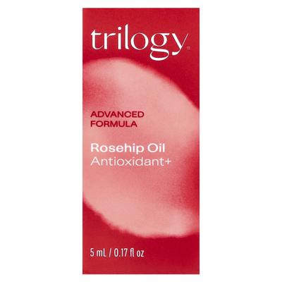 Olej z dzikiej róży przeciwutleniacz+, 0,17 fl oz (5 ml)