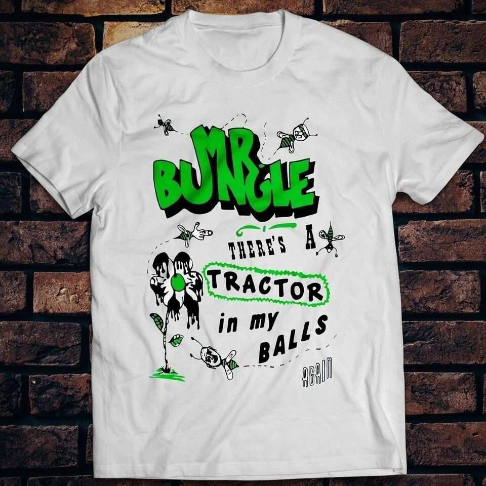 

Mr Bungle Band There039s A Tractor in my Balls Again Shirt White S-5XL AA661 Unisex T-Shirt M