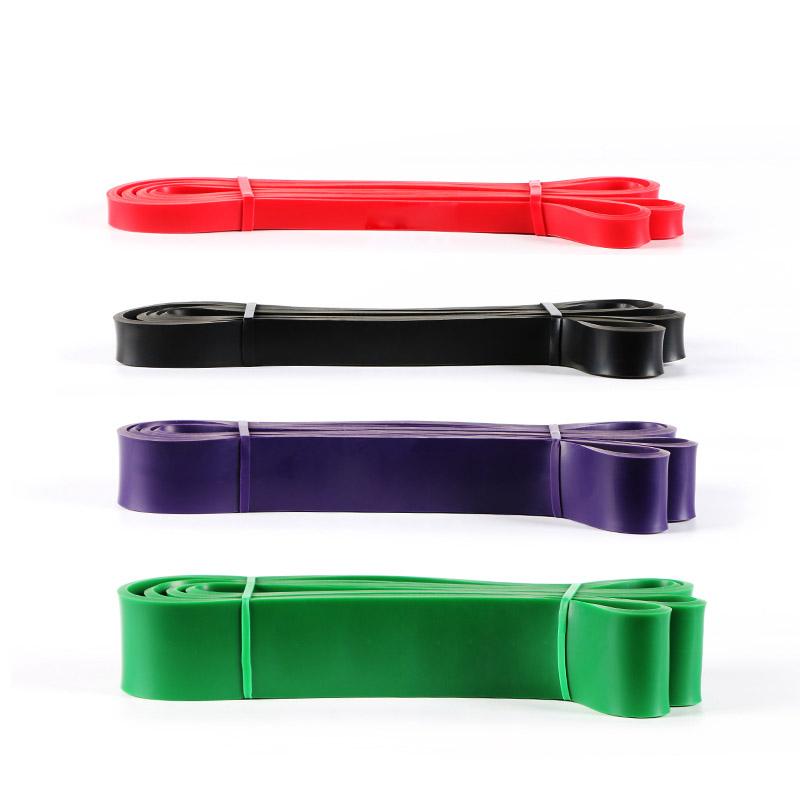 Fitness Resistance Bands Rubber Pull Up Bands Gym Strength Training Equipment 208cm Power Latex Band Loop Strap Kit