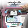 Solar-Powered Electric Clamp Phone Holder for Xiaomi SU7 - Car Interior Accessory with Navigation and Stabilization.