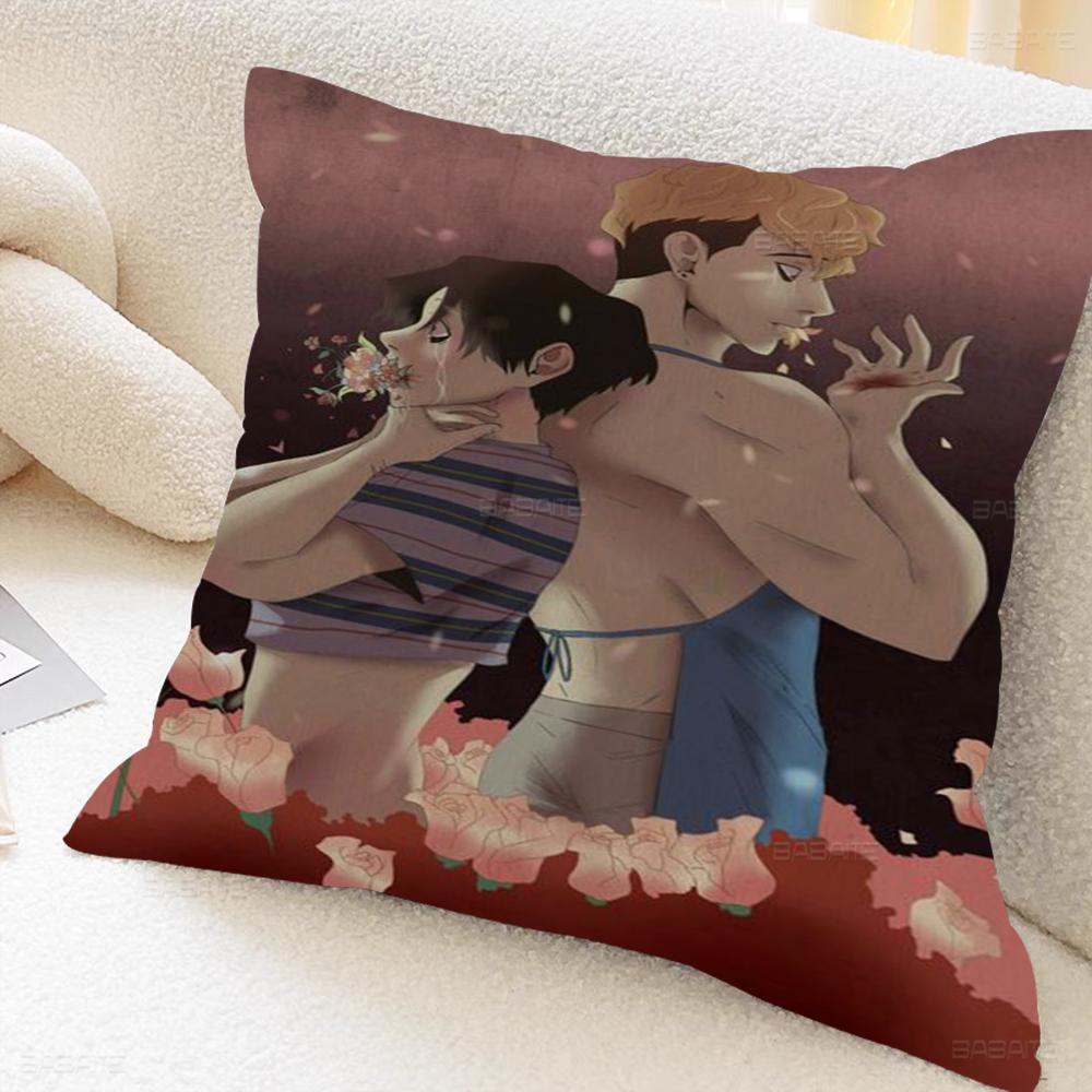 Anime Killing Stalk Decorative Room Aesthetics Pillow Case Home Decor Bedroom Sofa Bed Couch Pillow Cover 45x45