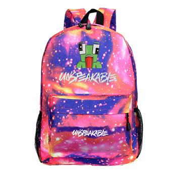 Backpack, Various Styles, Cartoon Heat Transfer, Digital Printing, Backpack, Large-Capacity Student Schoolbag