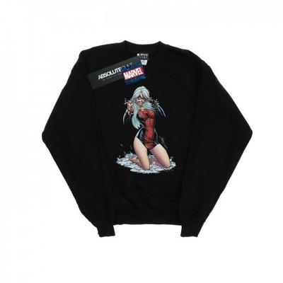 Mens Black Cat Spider Suit Sweatshirt