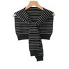 Șal Tricotat de Vară pentru Femei - Stil pentru Aer Condiționat, Articol Exterior Cheongsam High-End pentru Protecția Umerilor și Gâtului, Ideal pentru Rochii.