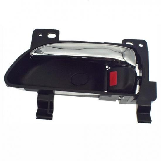 Car Ide Left Door Handle Black with Chrome Lever For Subaru Forester Impreza