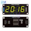 TM1637 LED Display Module 4 Digit 7 Segment 0.56 inch Time Clock Indicator Tube Module Red Blue Green Yellow White for Arduino