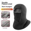 Winter Fleece Integrated Head and Neck Gaiter Hat Windproof Cold Resistant for Cycling Skiing Outdoor Sports for Men and Women