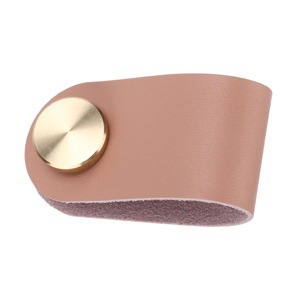 Schrankgriff Nordischer Luxus Narbenleder Messing Schublade Schrank Kleiderschranktür Dekor