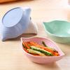 Round Food Fruit Snack Plate Seasoning Sauce Dish