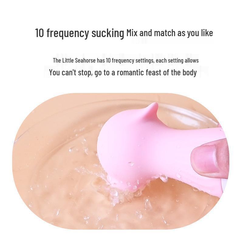 Lai Le Seahorse Suction Vibrator for Women - Silent Massage AV Stick