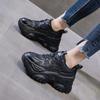 Dad shoes new spring and summer breathable mesh thick-soled fried street Xiaobai casual sports shoes
