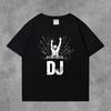 Heißer Verkauf DJ Enthusiast Musikdruck T-Shirt Neu bei Unisex Damen Vintage Hip Hop Streetwear Unisex 100% Baumwolle Kurzarm T-Shirts