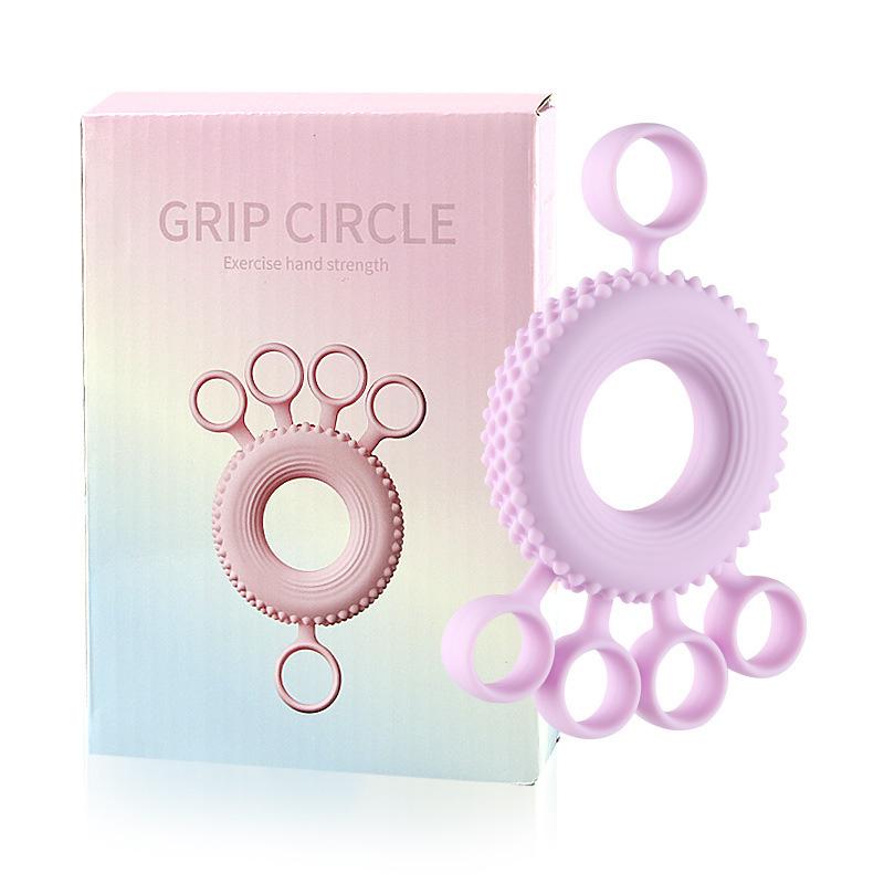 

Тренажер для пальцев, Мужской и женский, Силиконовый захват для упражнений для пальцев, Тренировка гибкости пяти пальцев, Кольцо-захват для пяти пальцев