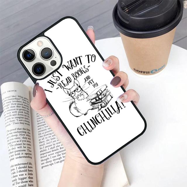 Cute Cartoon Chinchilla Phone Case Cover For iPhone 17 Air 16 15 14 Plus For Apple 16 11 12 13 Pro Max Coque
