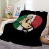 Italian Hand Gesture Sing Language Funny Blanket For Soft Throw Blanket for Picnic Bed Sofa Home Bedroom Cozy Warm Comfortable