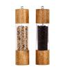 Premium Acryl Zout- en Pepermolen Set Handmatige Zout- en Pepermolens Houten Strooiers met Verstelbare Keramische Kern