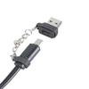Double USB CREATE Device Cable 5V Power Institution Cord for Mobile Phone Panel Play Devices Travel Accessories