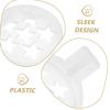 5Pieces Soft Ice Cream Machine Nozzle Tips Quick Assembly Ice Cream Machine Component Suitable for Most Home Appliances