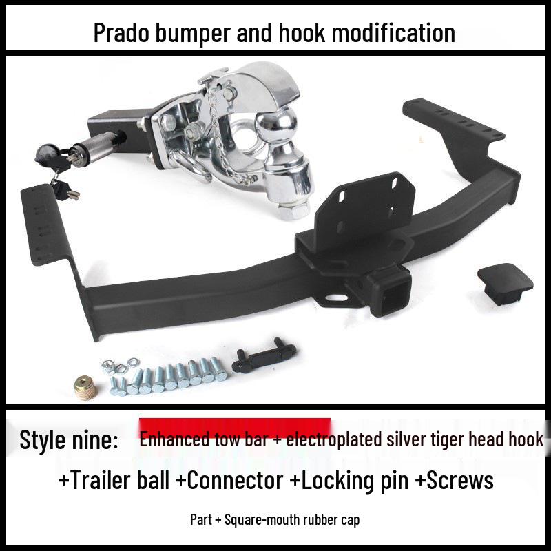 Prado Trailer Hitch: Compatible with 2700/4000 LC120/150 Rear Tow Bar Towing Hook