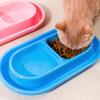 Pet Feeding Double Bowls Plastic Anti Ants Food Water Feeder For Dogs Cats Puppy Automatic Dog Feeder Dispenser Karate for Ants