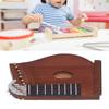 Guzheng Model Wooden Miniature Guzheng Musical Instrument Model Display for Home Decor