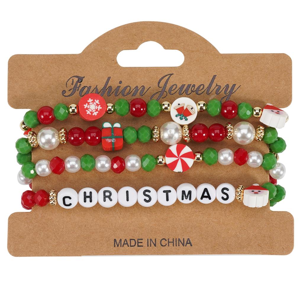 JYL TS Bracelet Bohemian Cute  Strawberry Beads Sparks Sweetness