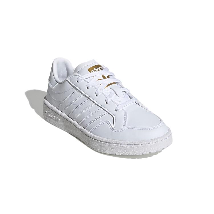 adidas Originals C Slip Resistant Low Top Kids' Skateboarding Shoes White Children Aged 3 7 Years Old EF6819