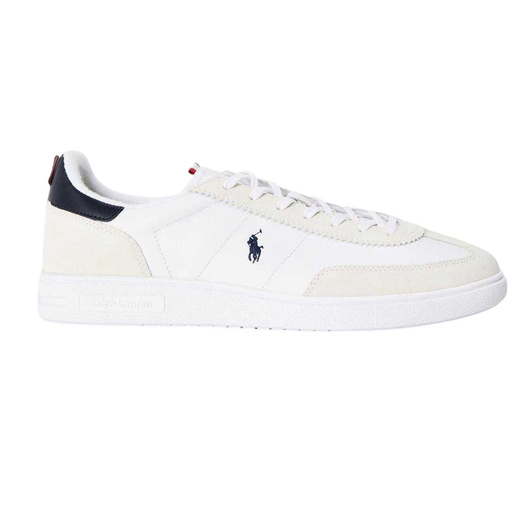 Ralph Lauren Mens Bedford Leather Trainers
