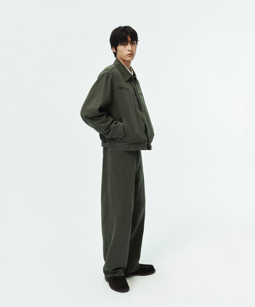 Blankroom Garments Dyed Jacket_Olive