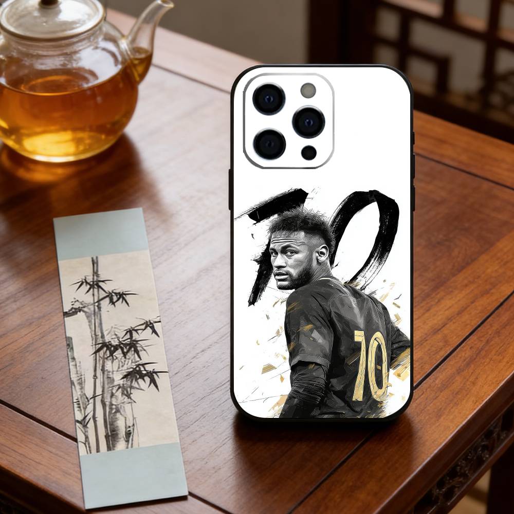 Football Player Neymar Phone Case Silicone Soft For IPhone 17 16 15 14 13 12 11 X XR Plus Pro Max Plus