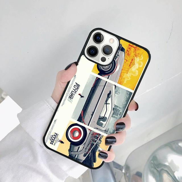 Back to the Future Movie Phone Case Cover For for iPhone 17 Air 16 15 14 11 12 13 Pro MAX Plus