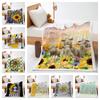 Blanket Sunflower Animal Geometric Blanket Lamb Fleece Crystal Fleece Blanket Four Seasons