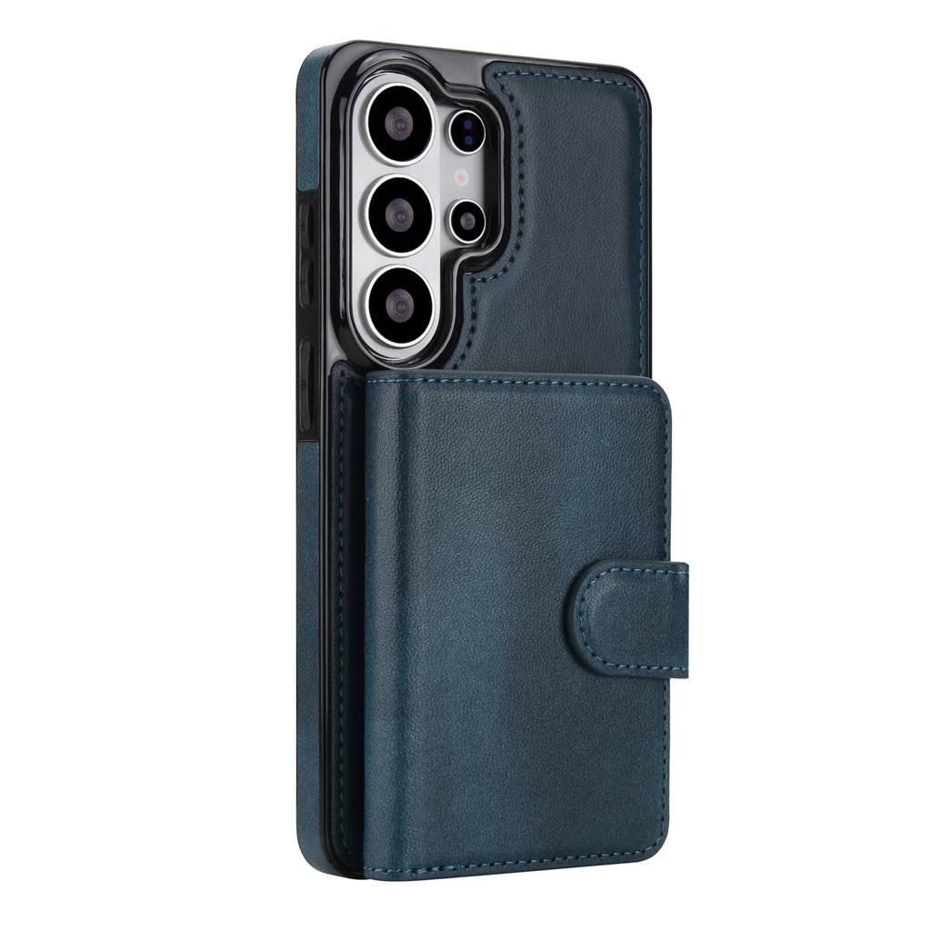 Detachable Magnetic Wallet Case for Samsung Galaxy S26 Ultra S26 Plus S26 Flip Cover Card Holder Credit Slots Kickstand Case