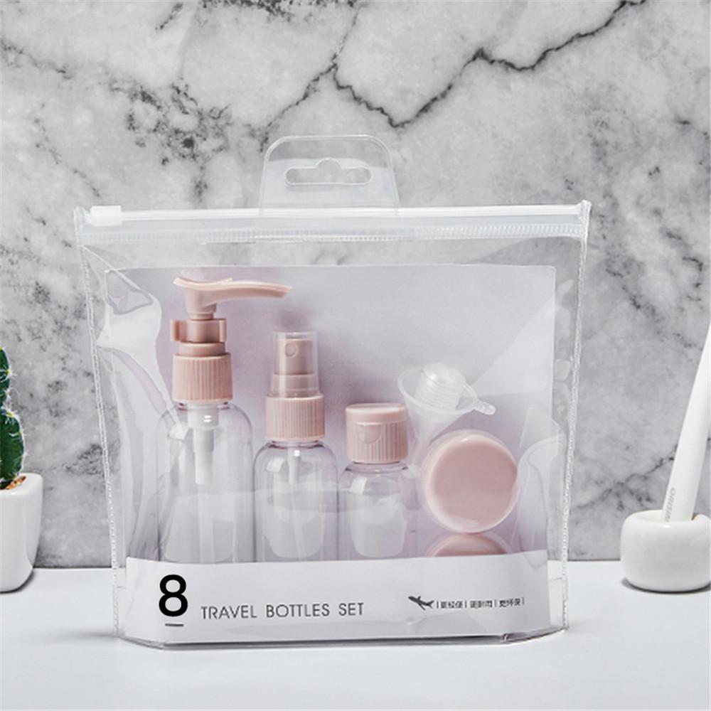 

Дорожная мини-косметическая бутылка для крема для лица, распылитель, пластиковый прозрачный пустой контейнер, портативная бутылка для путешествий