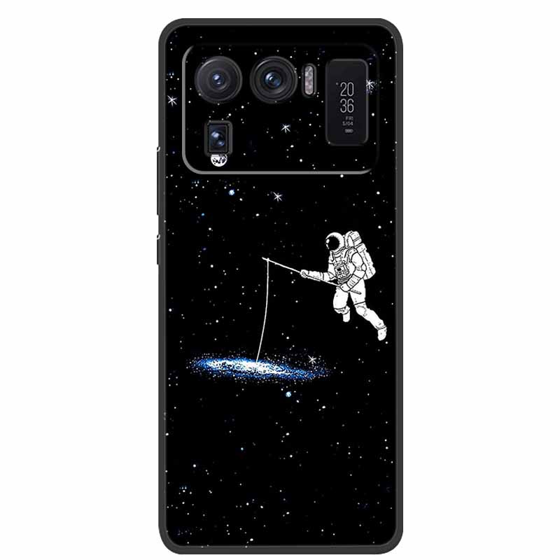 For Xiaomi Mi 11 Ultra Case 6.81 Shockproof Soft silicone TPU Back Cover Cases For Xiaomi11 Ultra Phone fundas Mi11 Ultra Cute